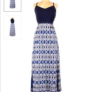J. Crew maxi dress.